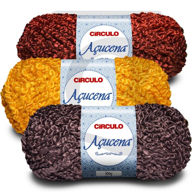 Lã Açucena Círculo 100g