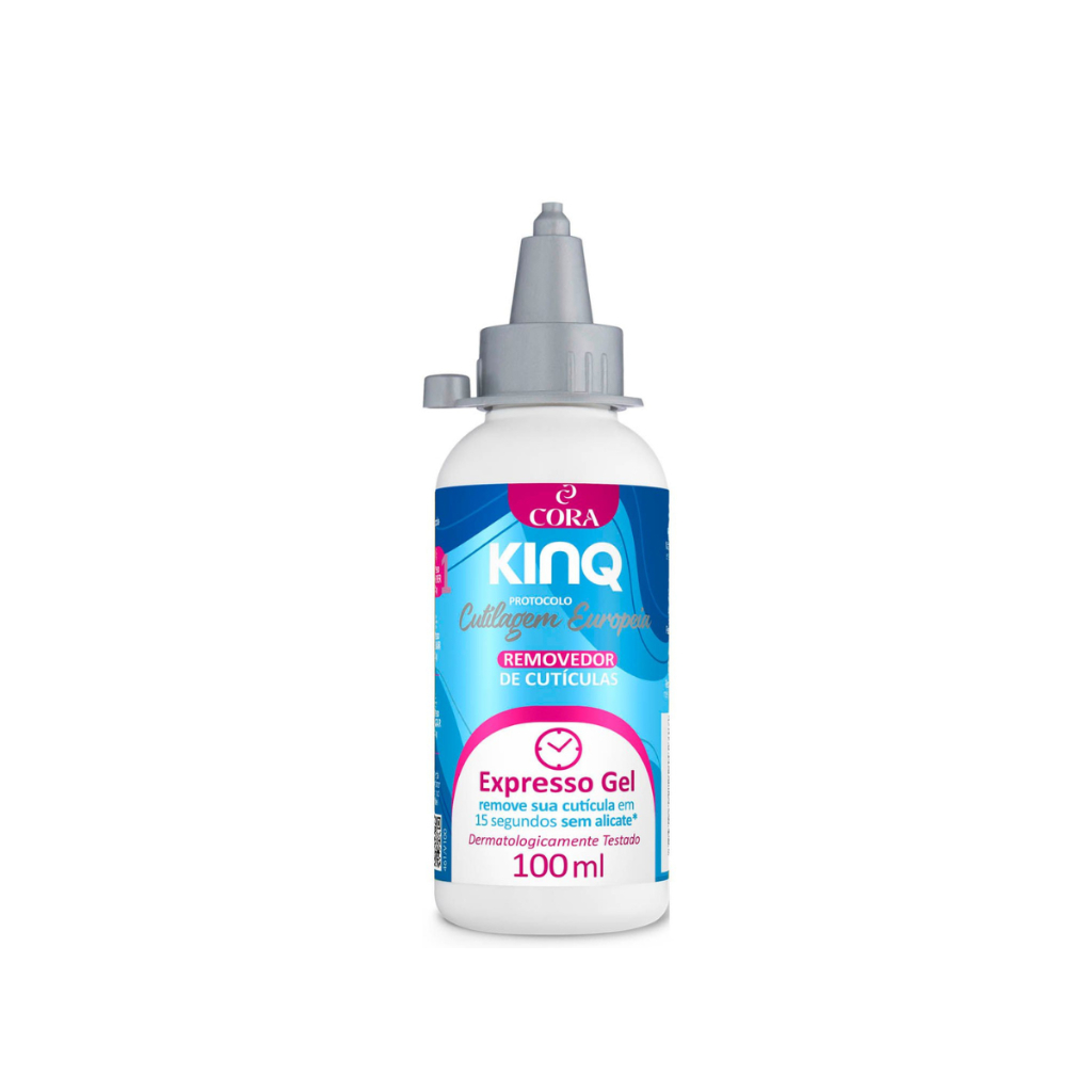 Kinq Gel p/ Remoção de Cutículas Expresso 15 seg 100ml – Cora