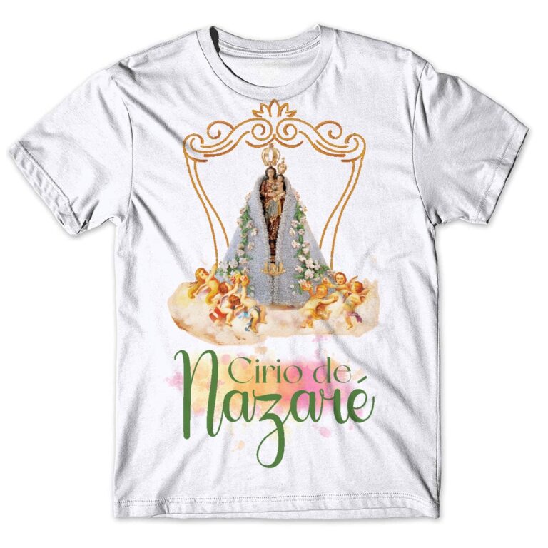 Camisa Camiseta Masculina Nossa Sra de Nazaré Cir