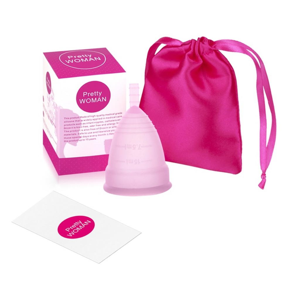 Coletores Menstruais 2 Unidades Copo Ecológico Silicone Reutilizável Pronta Entrega no Brasil