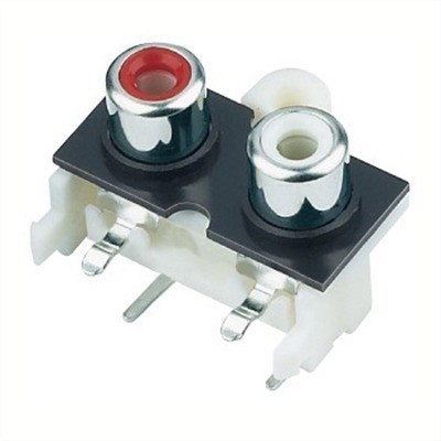 Tomada Rca Horizontal Av2-8,4-10 Br / Vm