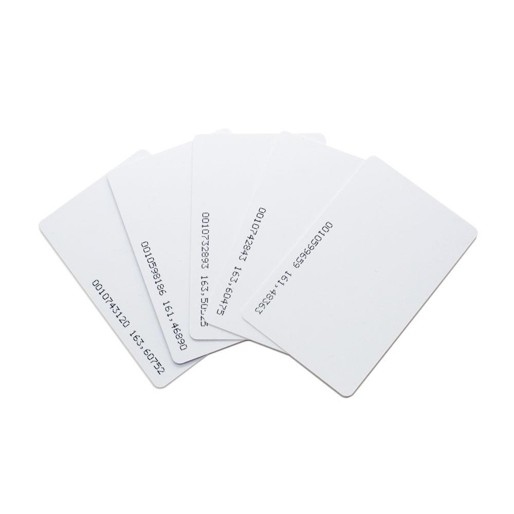 Cartão PVC de Aproximação Proximidade RFID 125 KHz – 10 unidades