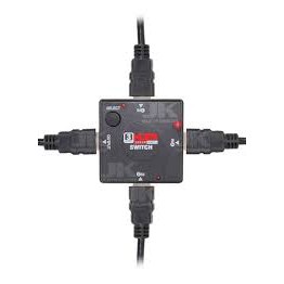 splitter / switch hub hdmi 3 portas 1.3 splitter d