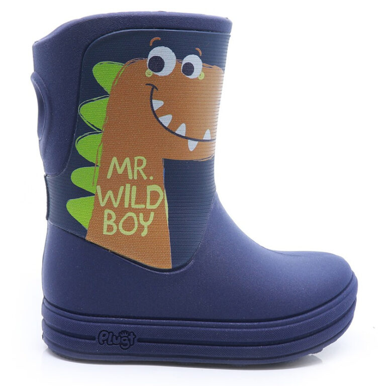 Galocha Bota Infantil Plugt Menino Confortável Le