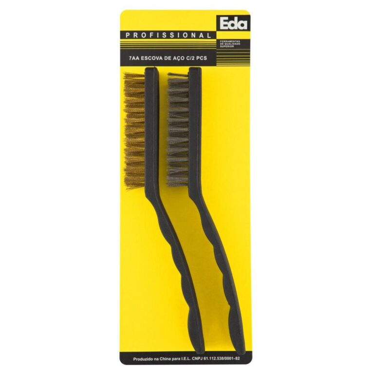 Jogo de Escova de Aço C/2 Pçs 7AA – EDA