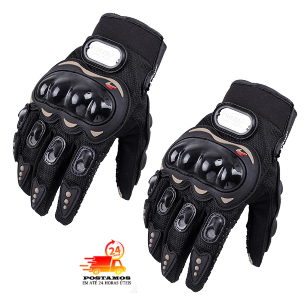 Luva Motociclista Motoqueiro Sport Motocross Motoboy Pro bike
