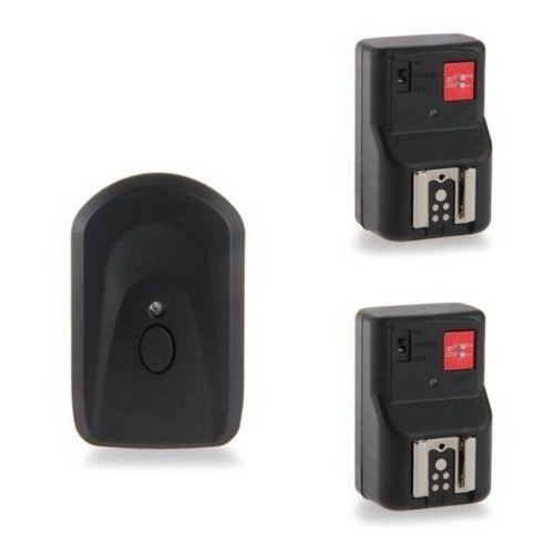 Disparador De Flash Remoto Com Dois Receptores Pt-