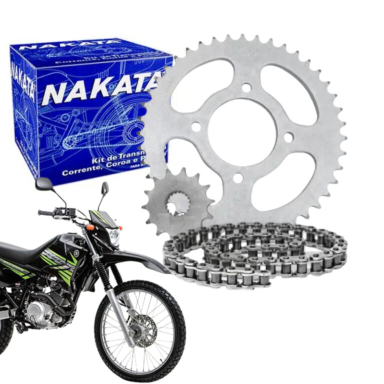 Kit Relação Tração Transmissão Yamaha Xtz125 
