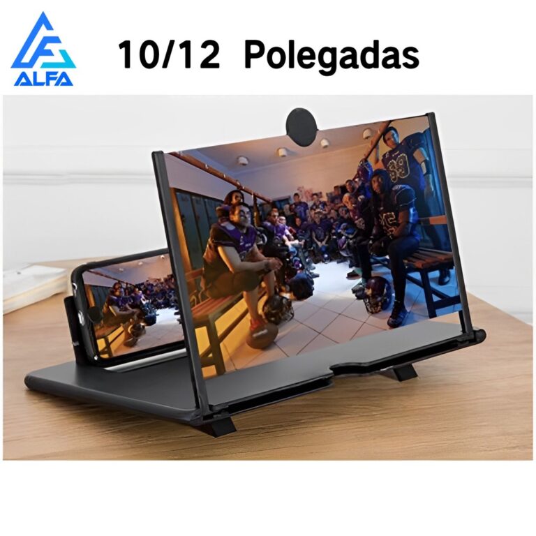 Ampliadora Lente De Aumento Tela 3d Suporte Dobrá