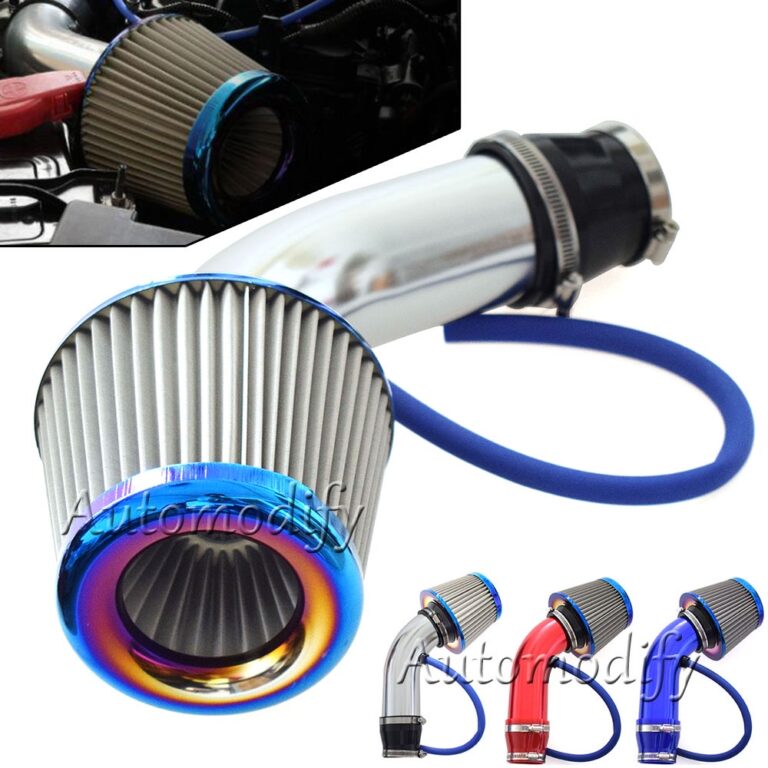Full Set 3 76mm Car Cold Air Intake System Turbo I