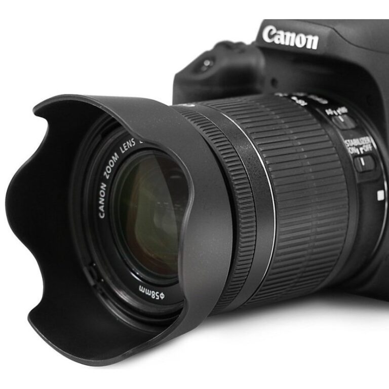 Para-sol Lente 18-55mm Canon / Tulipa 58mm Canon