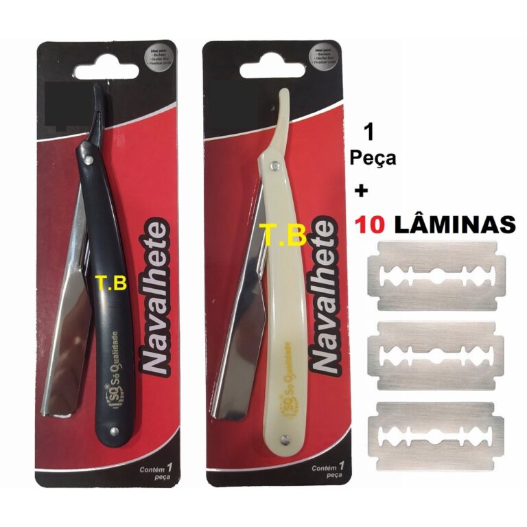 Navalhete Para Barbear Profissional Navalha MAIS l