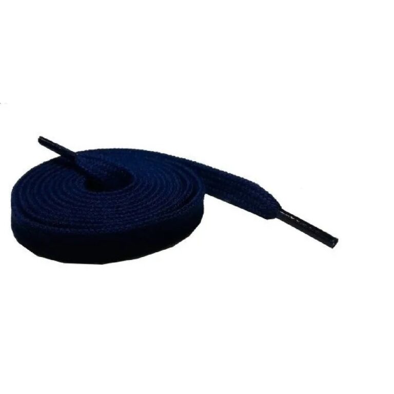 Dois pares de Cadarço Chato De Algodão 1,40 cm