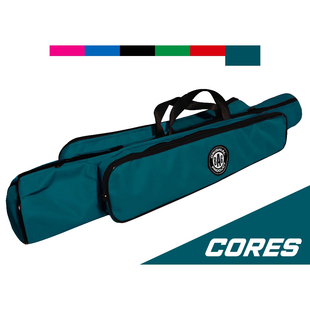 Bolsa Porta vara de pesca 80cm até 1,80mt cores