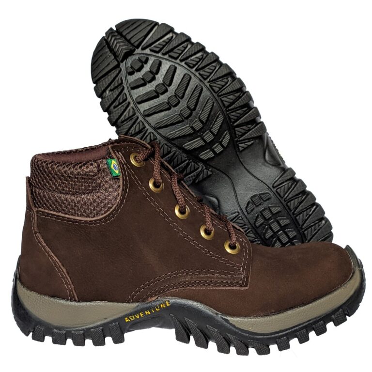Coturno Tênis Bota Adventure Masculina Trilha Cou