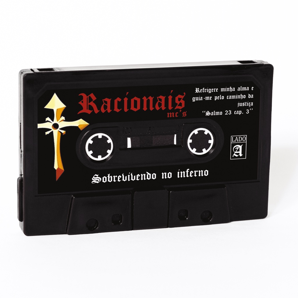 Carteira K7 – Racionais (Sobrevivendo no Inferno) – Carnaúba Estúdio