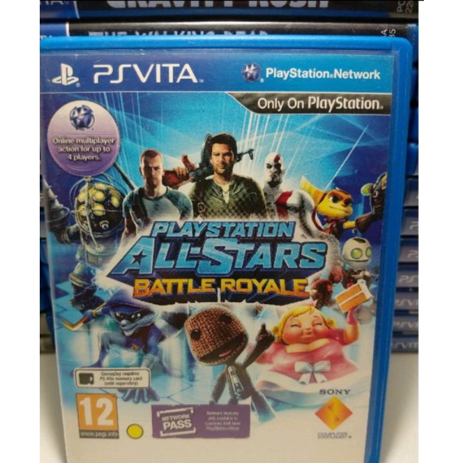 PlayStation all-stars Battle Royale jogo ps vita
