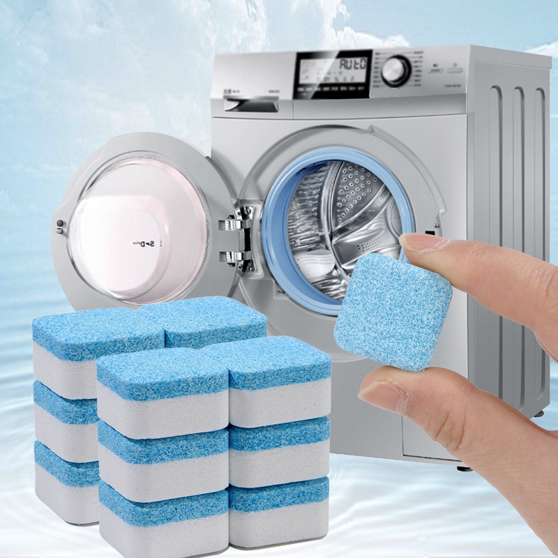 Máquina de lavar roupa Comprimidos de limpeza, Limpeza profunda, Remover sujeira, Lavadora limpa Tam