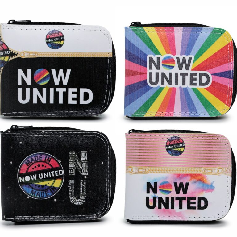 Carteira Now United Infantil indicada para educaç