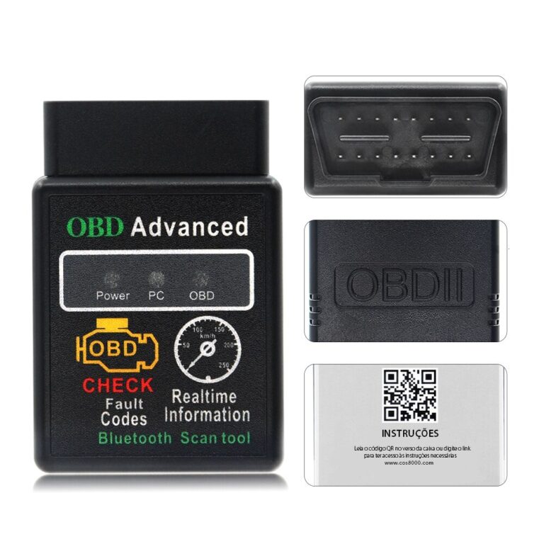 Scanner Diagnóstico Automotivo Obd2 Bluetooth 2.1