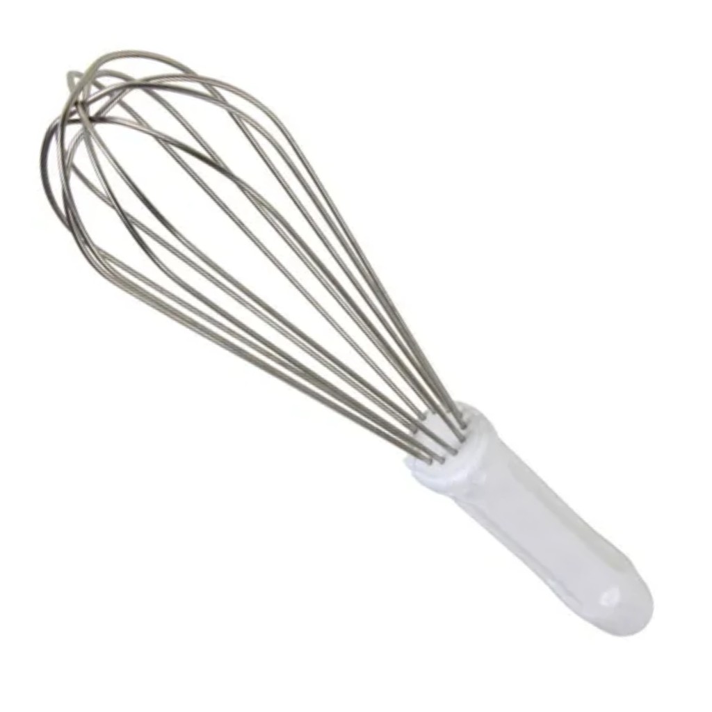 Fuê 30cm – Batedor De Creme Branco