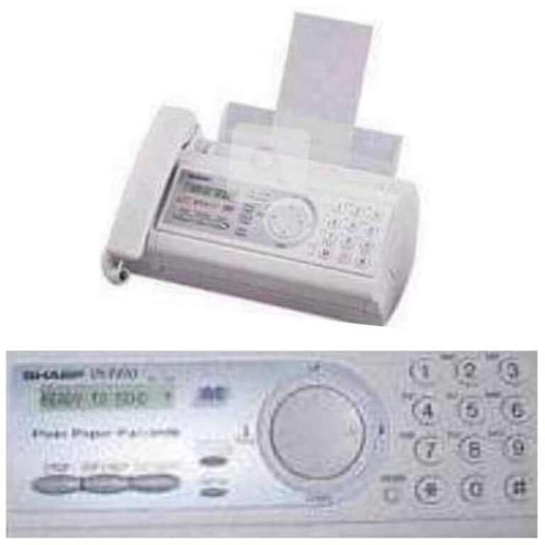Fax Sharp Ux-p200 – Usa Papel A4