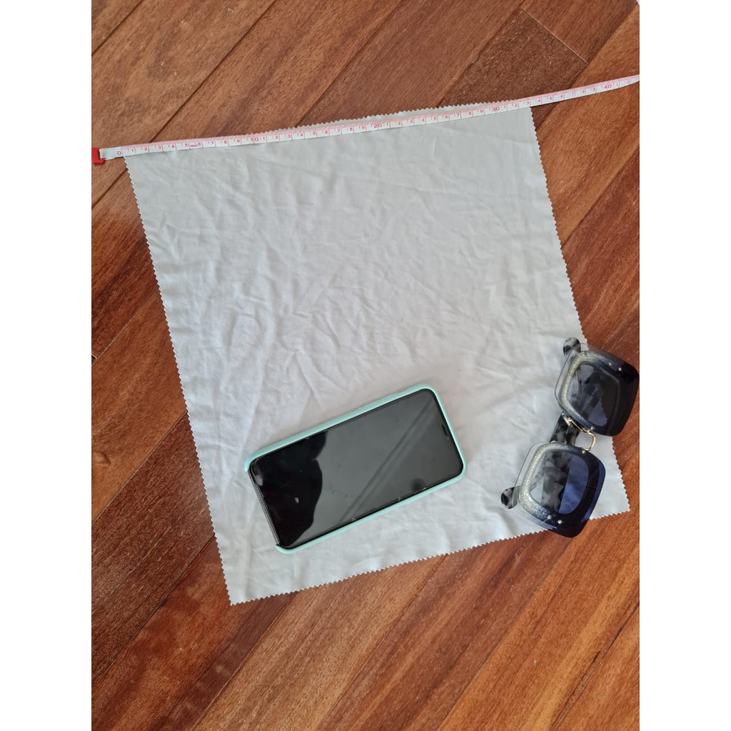 Pano Quadrado Micro Fibra Limpeza De Óculos /Lente Da Câmera/ Tela De Celular 34×34