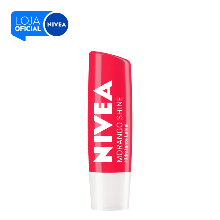 NIVEA Hidratante Labial Morango Shine 4,8g