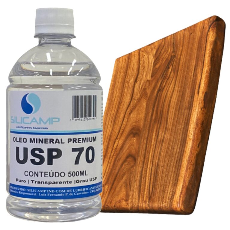 Oleo Mineral Grau Usp para Selar e hidratar Tabua 