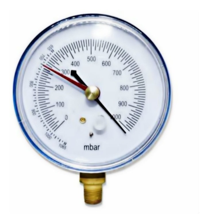 Vacuometro Analogico Refrigeracao Rosca 1/8 NPT