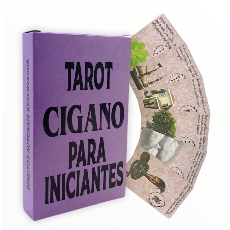 Baralho Tarot Cigano Para Iniciantes 36 Cartas Pla