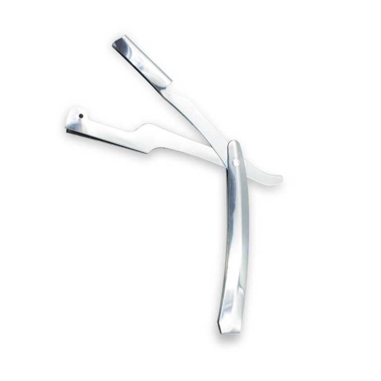 Navalhete Barbeiro Cabo de Aço Inox Barbear Profi