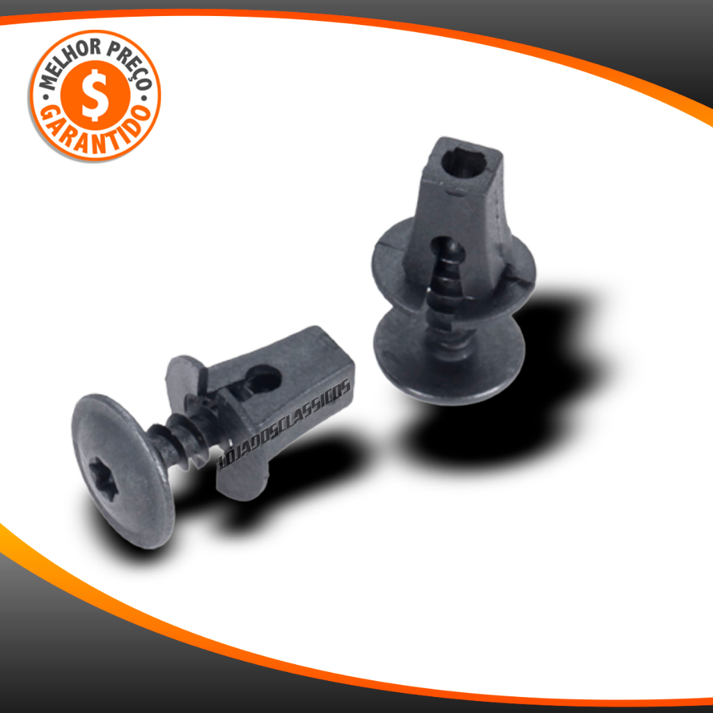 Kit Porca E Parafuso Rebite De Encaixe Para-choques Golf Mk3
