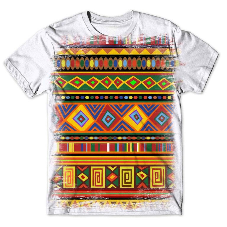 Camisa Camiseta Masculina Africana 73