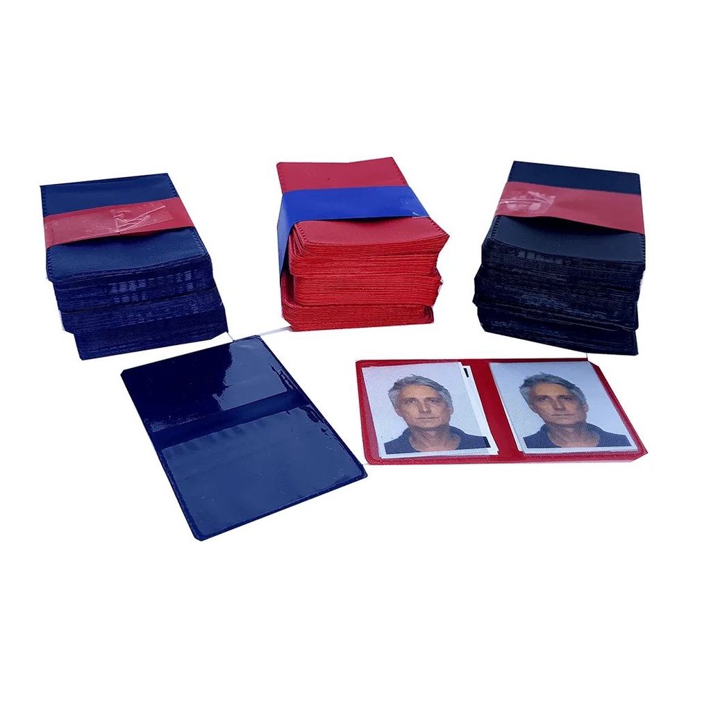 Kit Carteirinhas Organizadoras Para Foto 3×4 – 100 Unidades Cores
