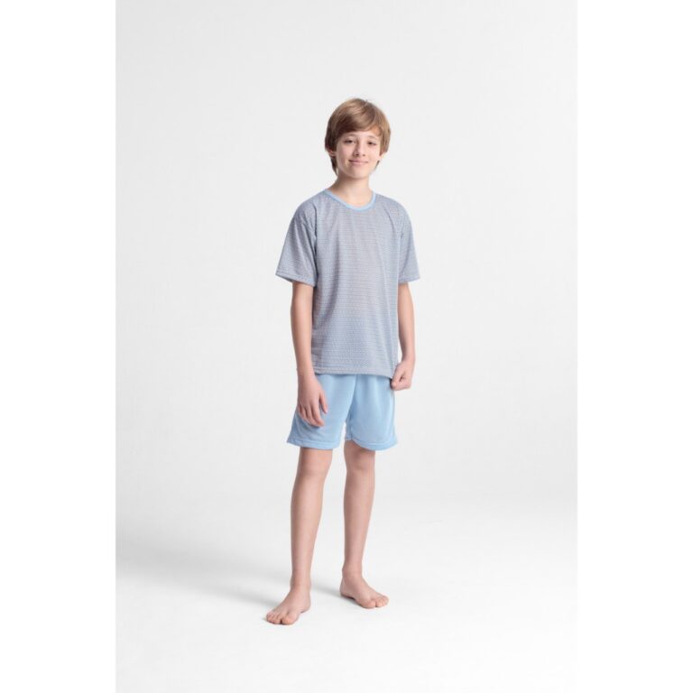 Pijama Masculino Juvenil Menino Curto