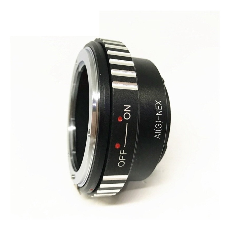 Anel Adaptador Lente Nikon Ai G Ai(g)-nex Sony Cont Abertura