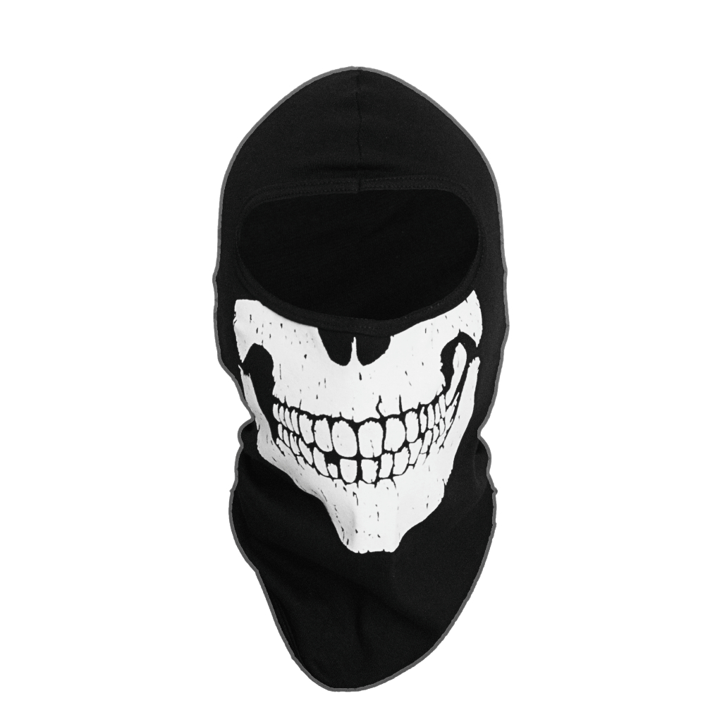 Touca Ninja Balaclava Capuz Caveira Bike Moto Paintball Frio Motoqueiro