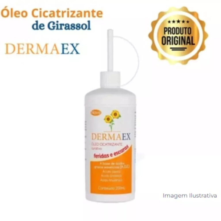 Óleo De Girassol Dermaex 100ml Cicatrizante Natur