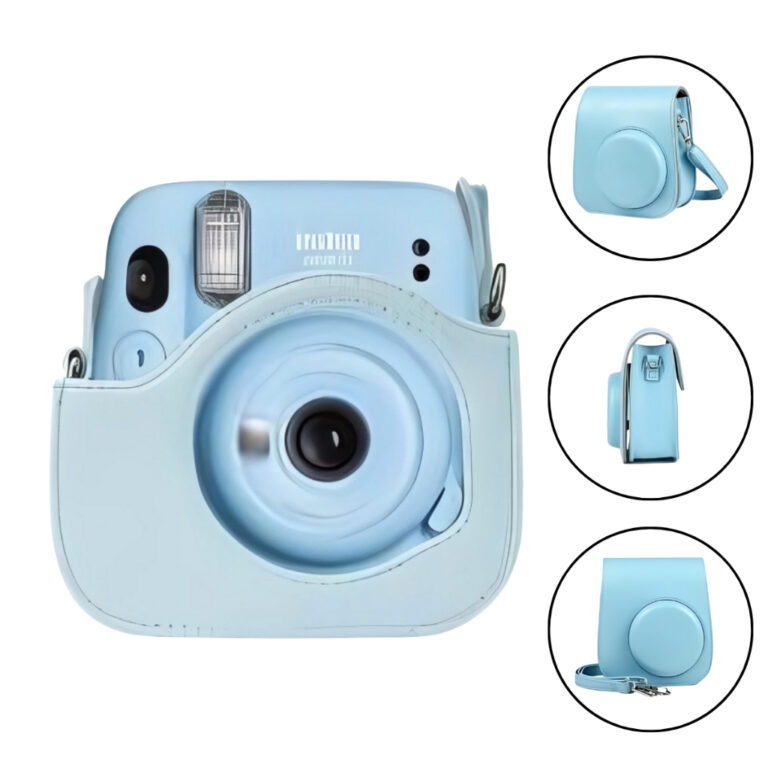 Bolsa Instax Mini 11 e 12 Groovy Azul Claro (sem e