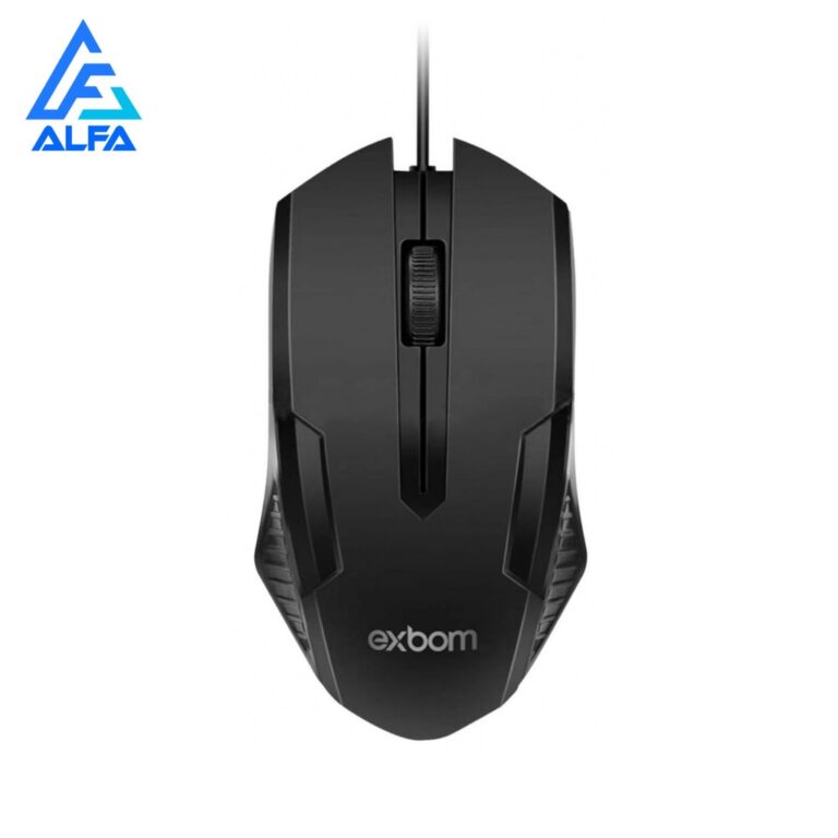 Mouse Óptico 3D Com fio Para Escritório Notebook