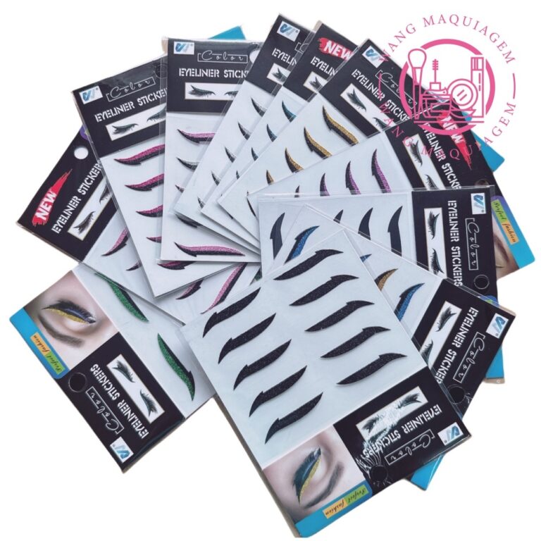 5 Pares Delineador Adesivo  – Reutilizável 