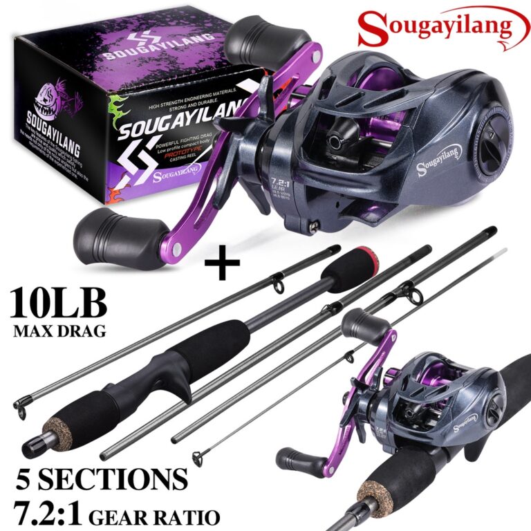 Conjunto Completo De Vara De Pesca Sougayilang E C