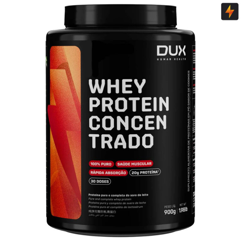 Whey Protein Concentrado 900g Dux Nutrition Human 