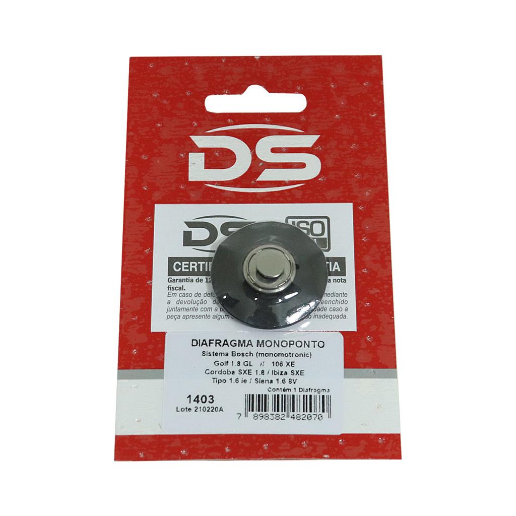 Diafragma do Regulador de Pressao P/ Golf 1.8 DS