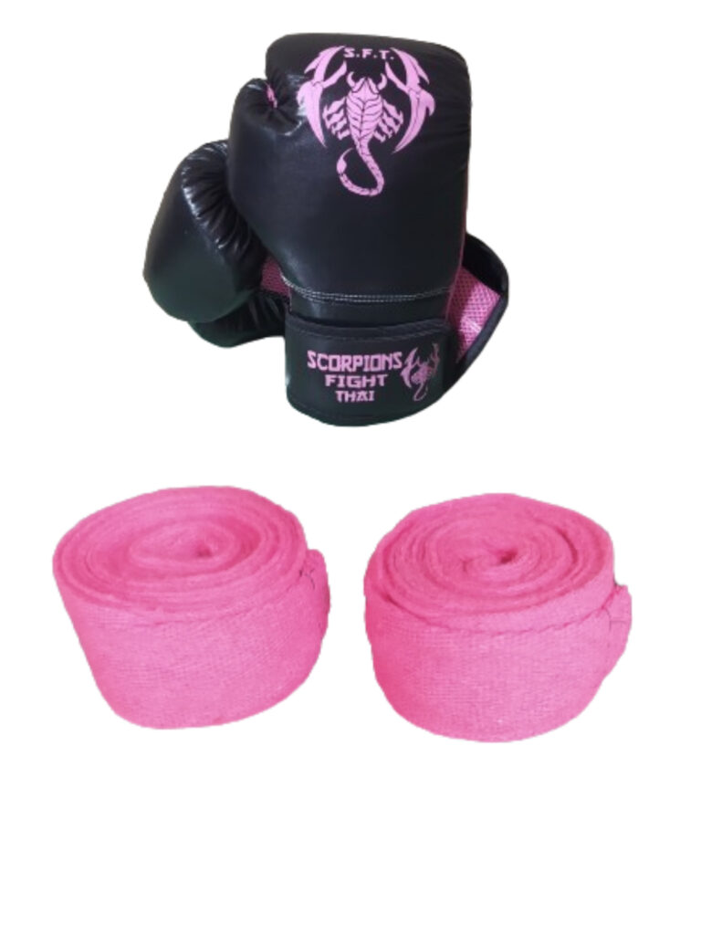 Luvas Boxe Muay Thai Mma Kickboxing+bandagem