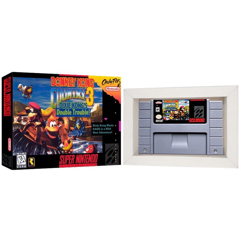 Donkey Kong Country 3 Cartucho de Super Nintendo c
