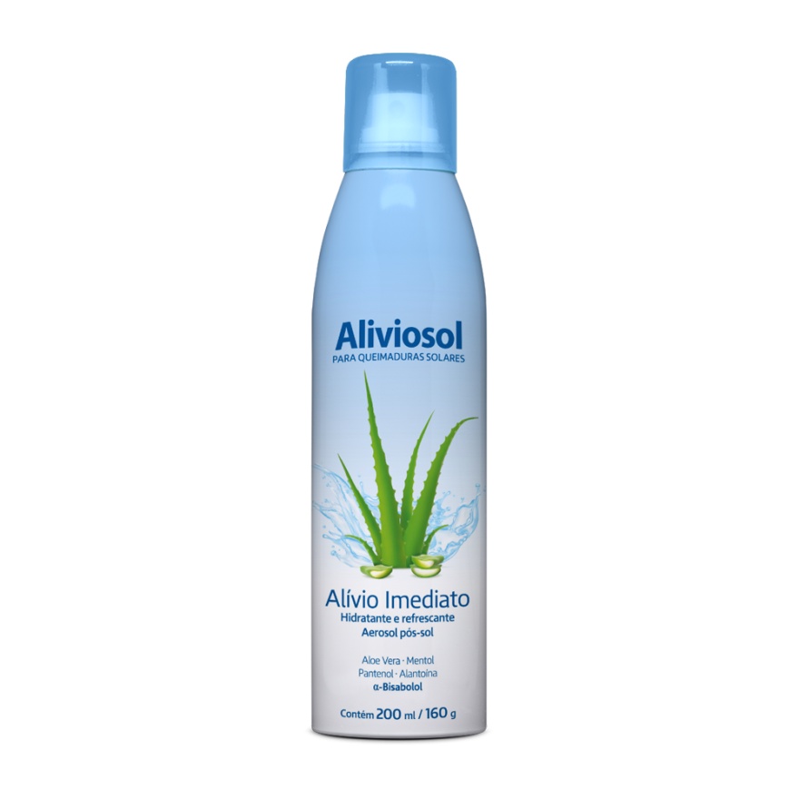 Pós Sol Aliviosol Hidratante E Refrescante Aerosol – 200ml