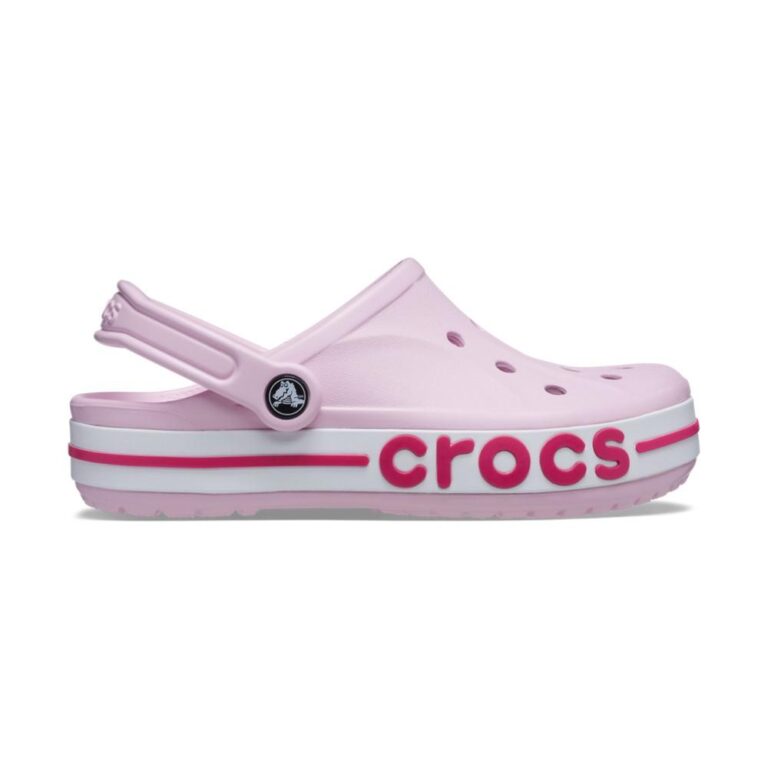 Sandália crocs bayaband clog ballerina pink/candy