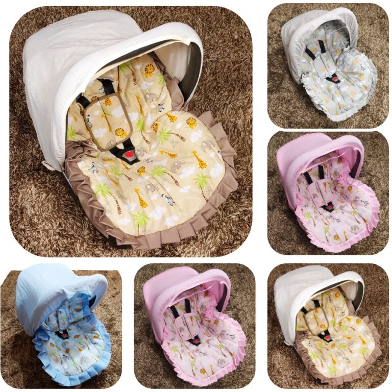 Capa de Bebe Conforto Bebê + Capota Solar + Jogo 